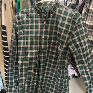 Jcrew Men’s medium button up. Great for Christmas!